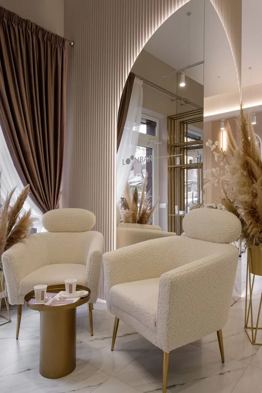 Gương trang trí spa hiện đại